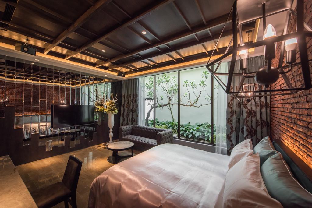 يوان لين Green Palm Motel المظهر الخارجي الصورة